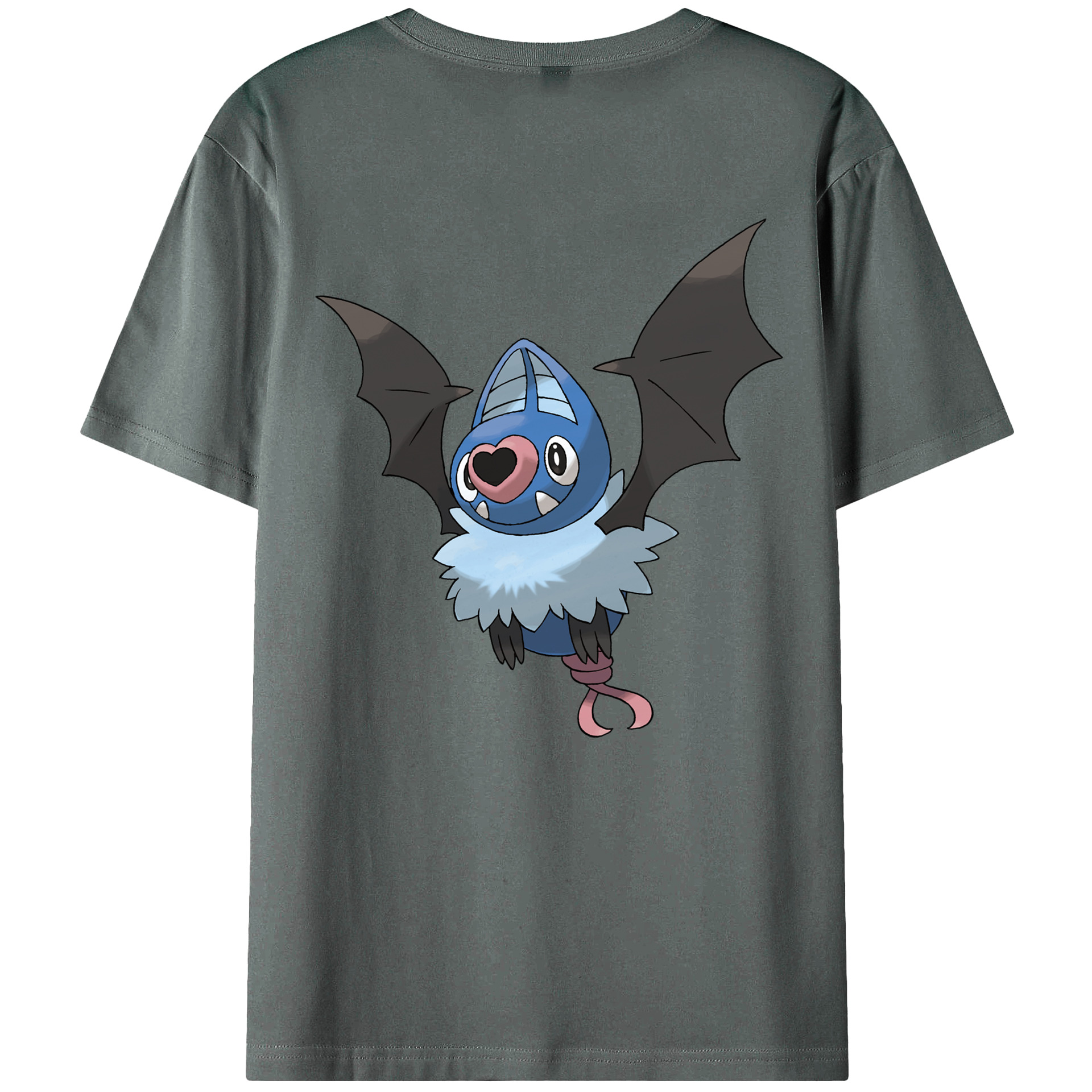 （画像用） ポケットモンスター Pokémon 綿100％半袖Tシャツ（背面プリント）